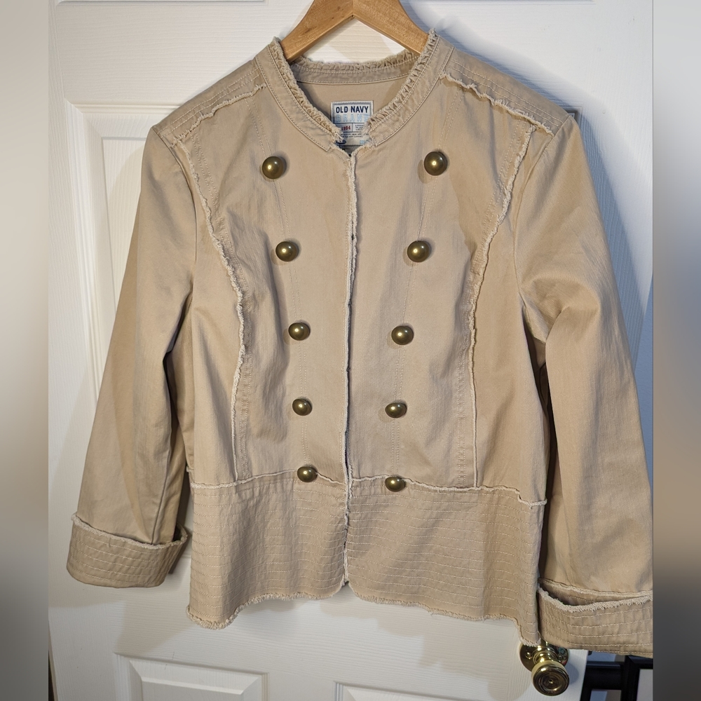 Old Navy button accent fitted jacket XXL SAVE 💰💰